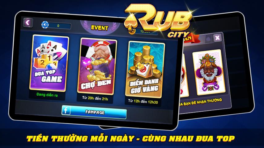 1. Cổng game đánh bài online Rubycity