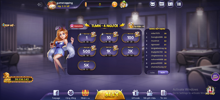 Đánh giá cổng game B29