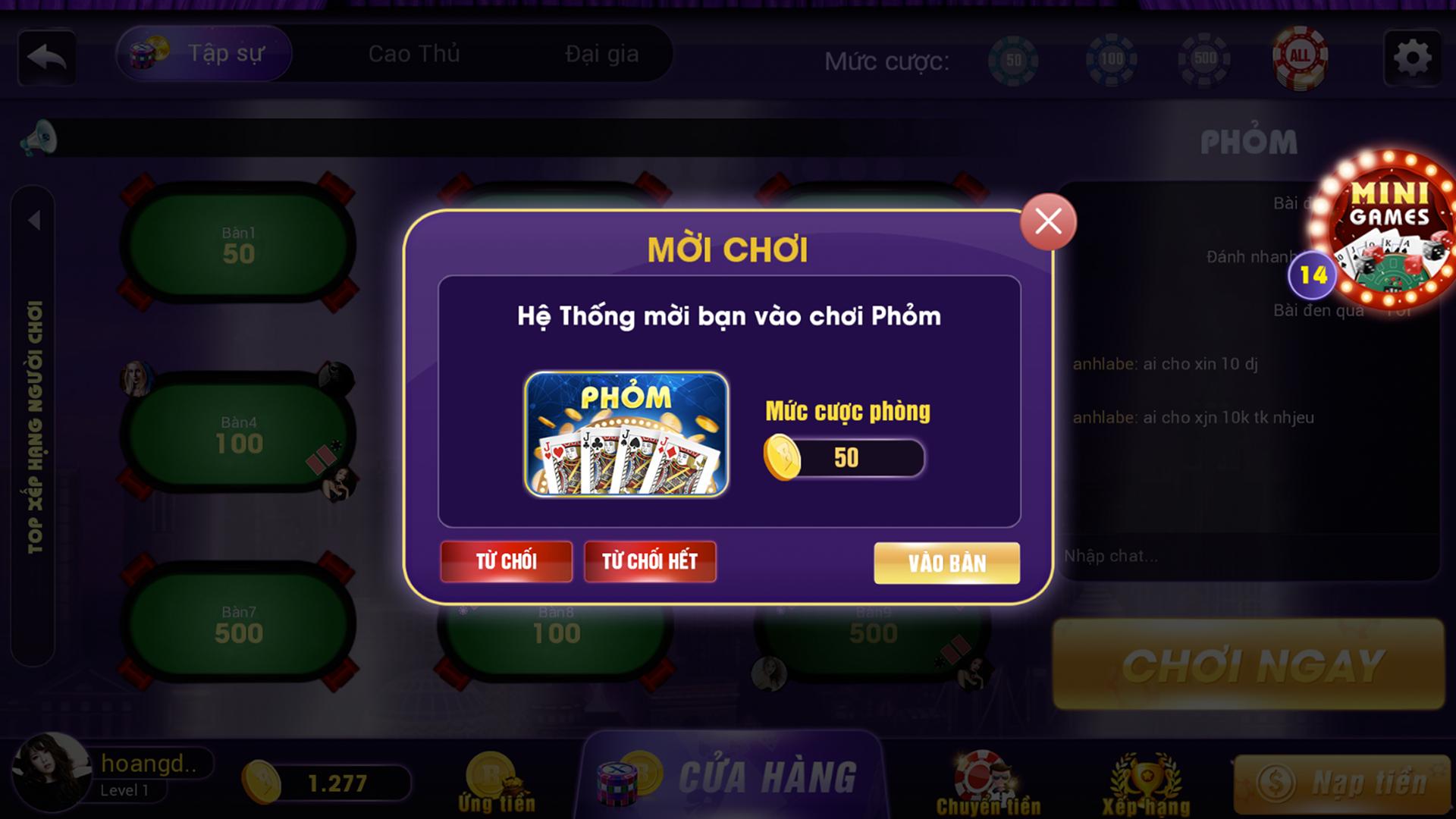 Game bài Casino