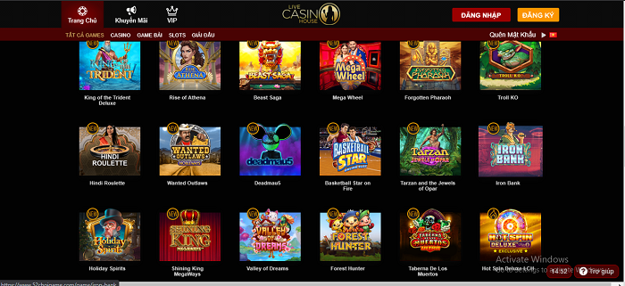 Ưu điểm vượt trội của Live Casino House