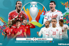 Kèo nhà cái. Soi kèo Wales vs Đan Mạch. VTV6 VTV3 trực tiếp bóng đá EURO 2021